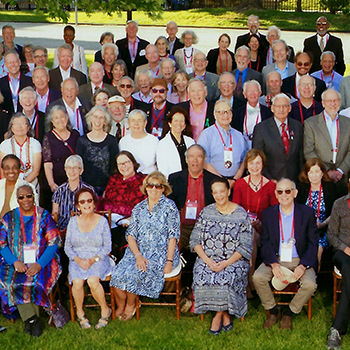 Group photo of the Class of 1973