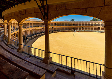 Ronda Plaza De Toros in Spain.