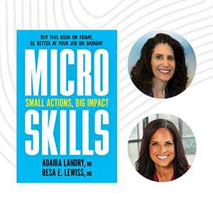 Micro Skills book cover with headshots of Resa Lewiss and Soledad O'Brien