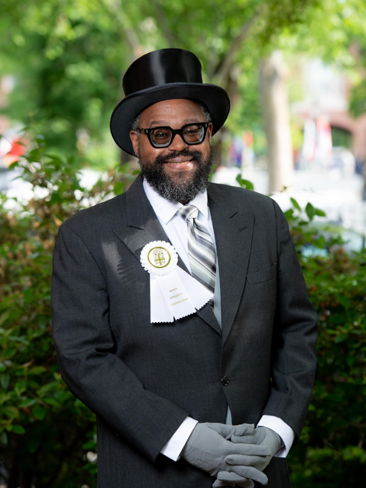 Reginald Williams during Commencement