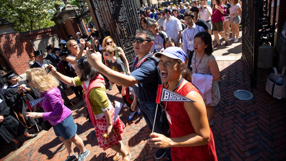 Commencement Procession: It’s one of Brown’s oldest and most beloved traditions. As graduating students march through the Van Wickle Gates, they're welcomed by hundreds of cheering alumni, faculty, friends and family—as they begin their own lifelong connection to the Brown alumni community.