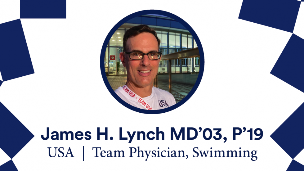 James H. Lynch MD’03, P’19 photo, USA | team physician, Swimming