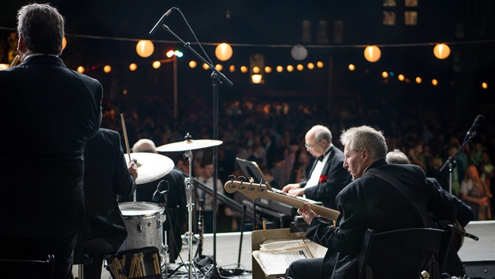 Big band music at Campus Dance