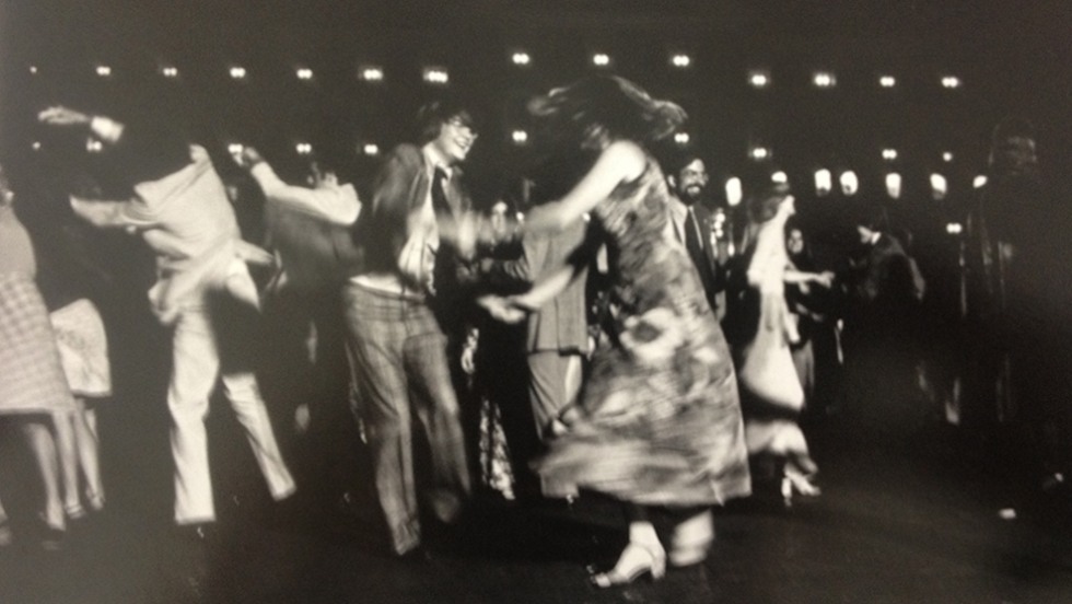 Campus Dance 1970s - a couple dancing