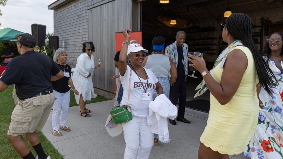 Alumni, students, faculty, and staff showed off their best dance moves during the joyous celebration.