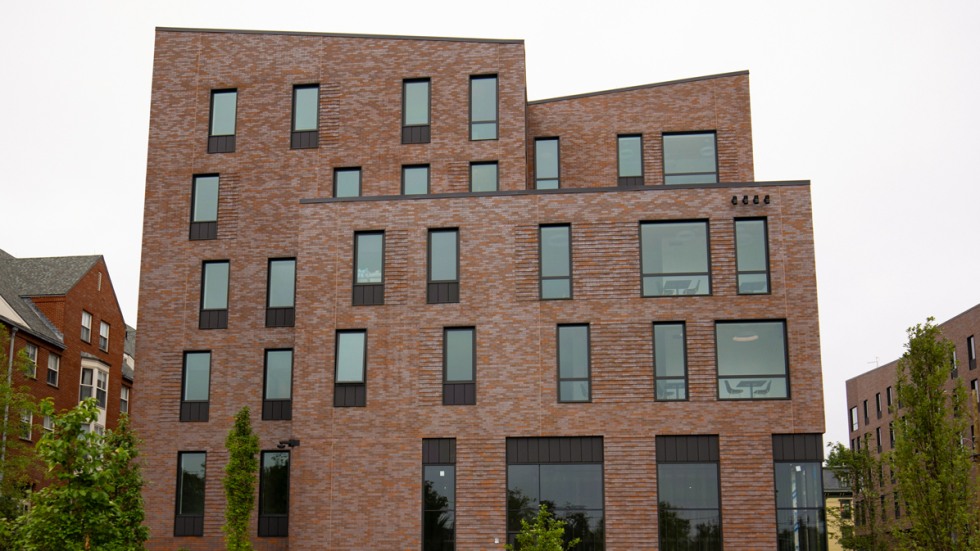 Exterior of one of the new Brook Street residences.