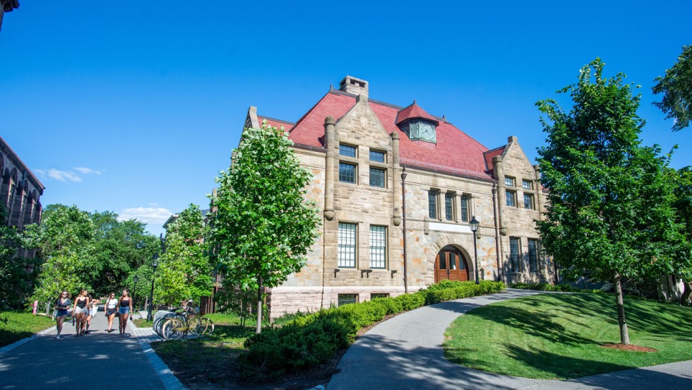 Exterior photo of Friedman Hall