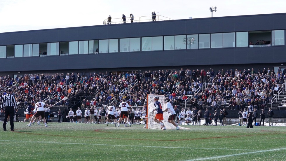 The field and facility of the Center for Lacrosse and Soccer.