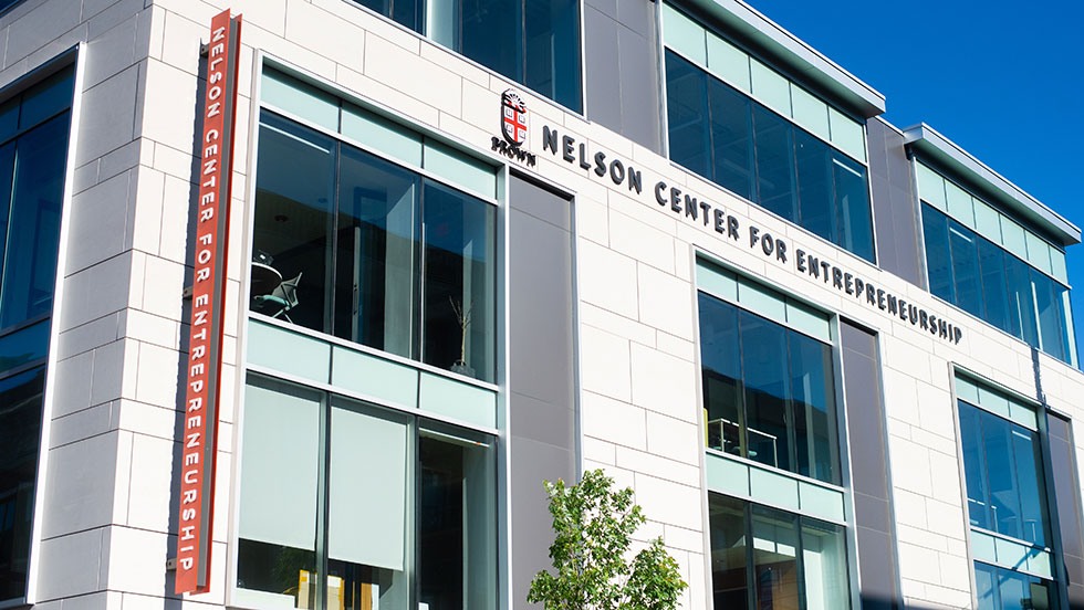 Exterior of the Nelson Center for Entrepreneurship building