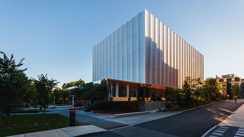 Exterior of The Lindemann Performing Arts Center