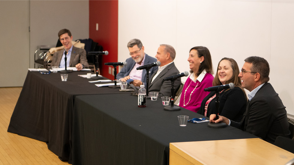 The “Jewish Alumni and Their Careers” panel focused on public service
