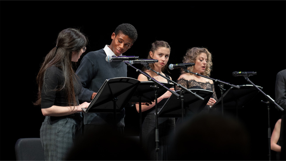 A live performance from “The Last Night of Ballyhoo” featuring alumni and students. 