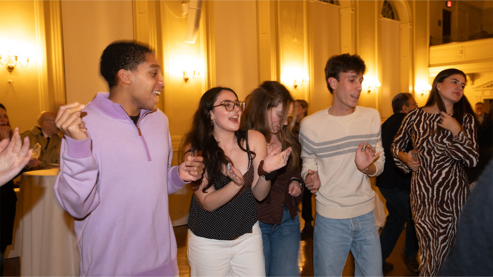 People dancing at Funk Nite