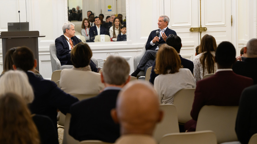Richard Friedman in conversation with Sergio Gonzalez