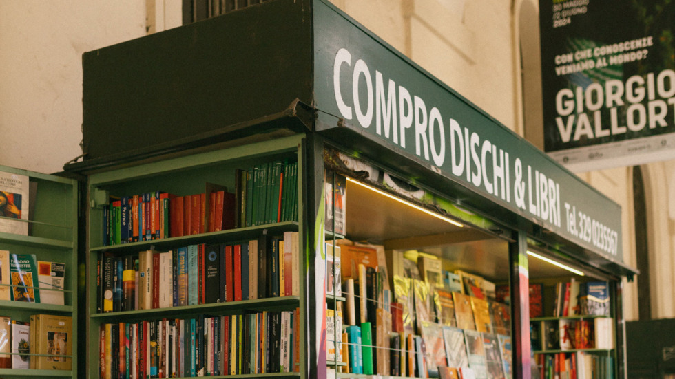 A bookstore in Italy.