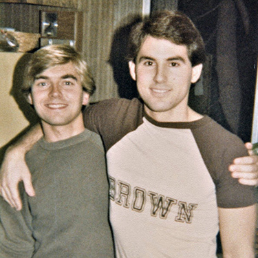 Ed and Scott in 1979