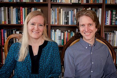 Drs. Willoughby Britton (left) and Jared Lindahl (right)