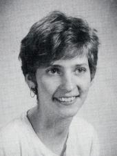 black and white class photo of Martha Gardner