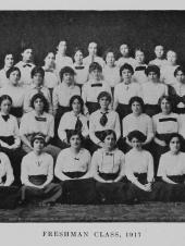 Photo of the Class of 1917
