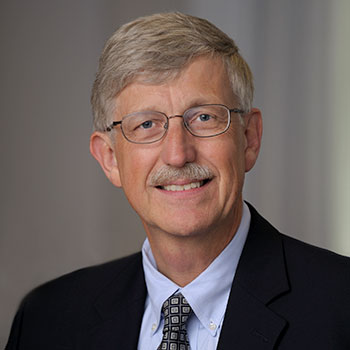 Smiling headshot of Francis Collins