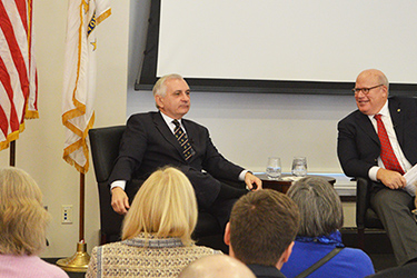 Senator Jack Reed at the 2018 Veterans Day Forum