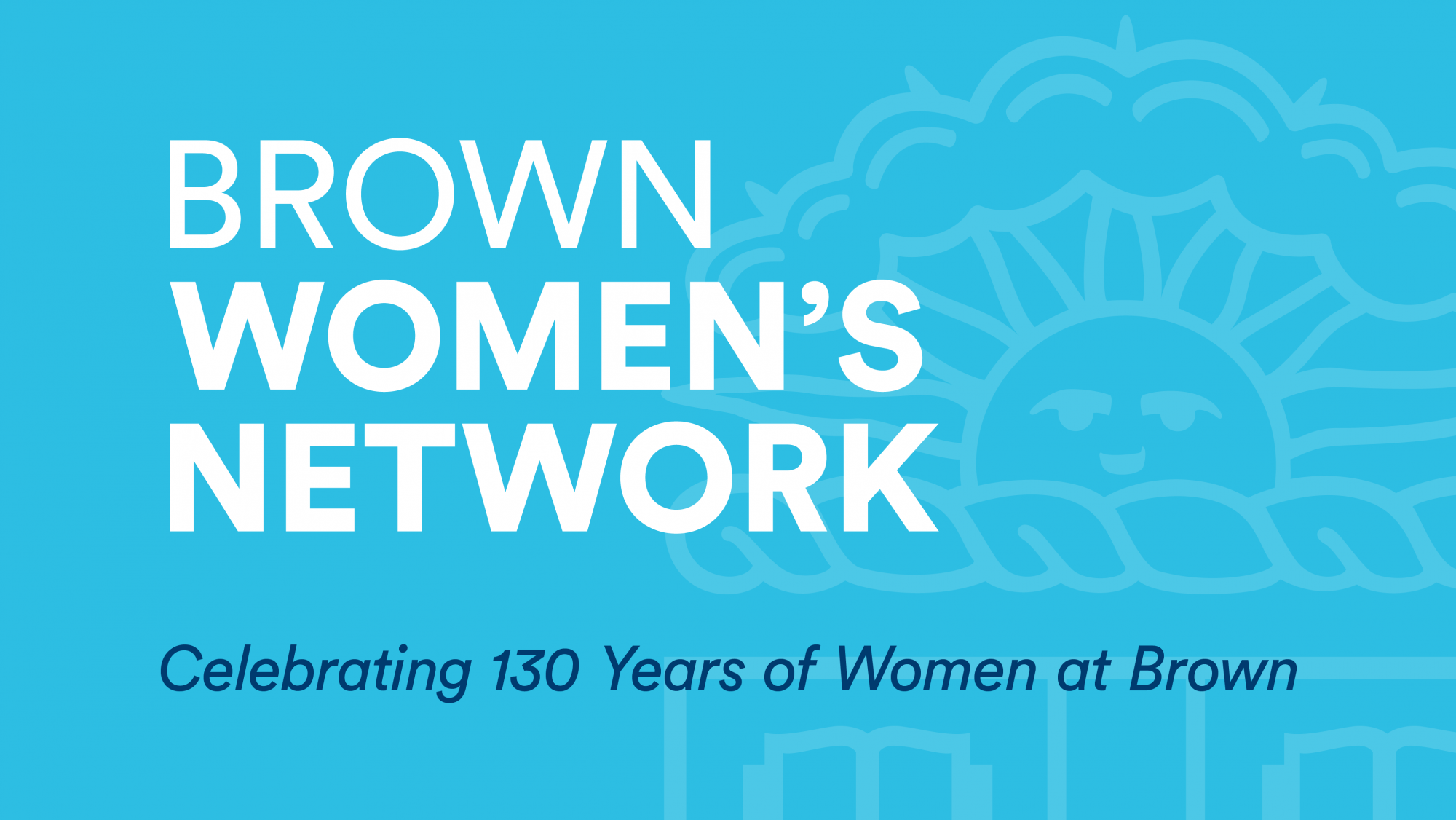 Brown Women's Network image with 130th logo